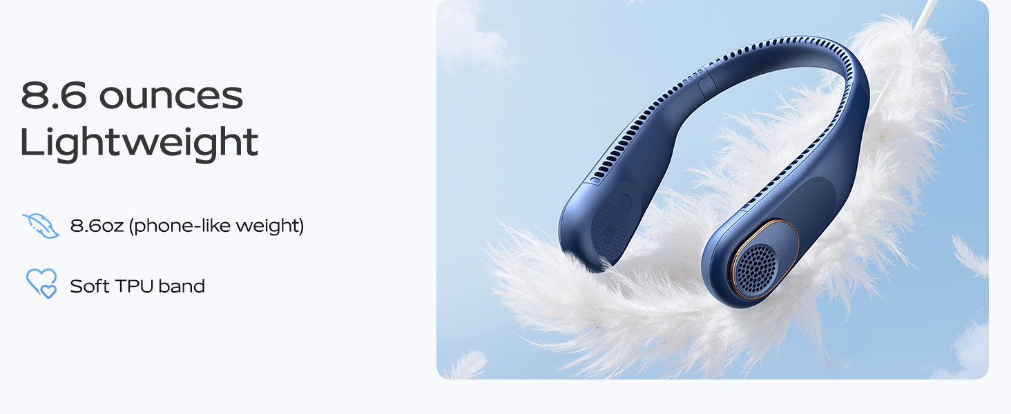 hand free portable neck fan;small air conditioner; travel fan; portable fan;