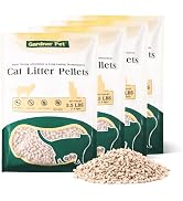 Gardner Pet Cat Litter Pellets Works in Double-Layer Litter Boxes Natural Mineral Formula with Od...