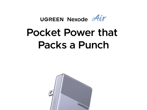ugreen nexode air 45w charger slim compact