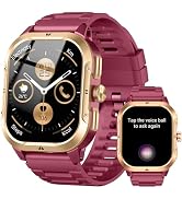 GPS Smart Watch (Answer/Make Calls), 2.06" Smartwatch for Women with Sleep Heart Rate Step SpO2 M...