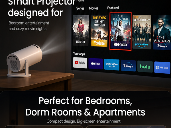 Projector for Bedroom