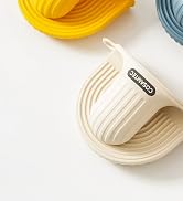 Cosamtec Silicone Oven Mitts Heat Resistant Mini Oven Gloves and Pot holders Set for Kitchen Non ...