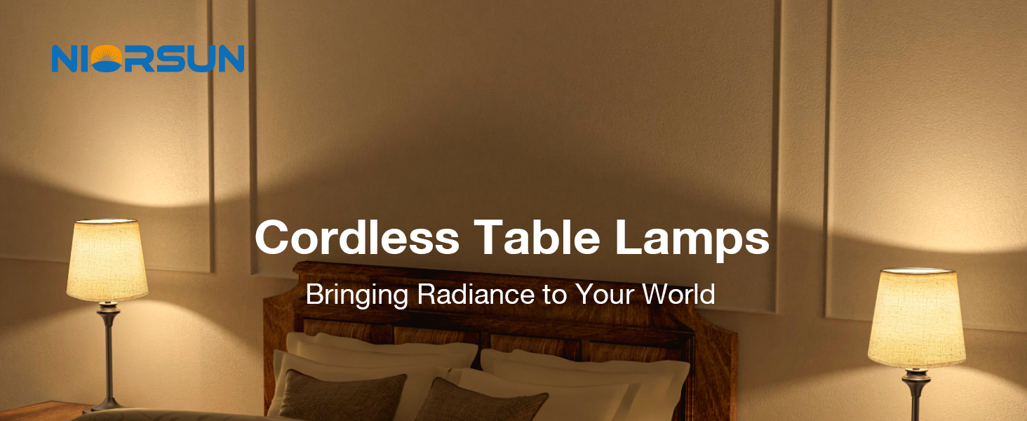 battery table lamp
