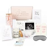 DAMCONME Pregnant Mom Gifts – Thoughtful Pregnancy Gift Box for Mom to Be – Relaxation and Memory...