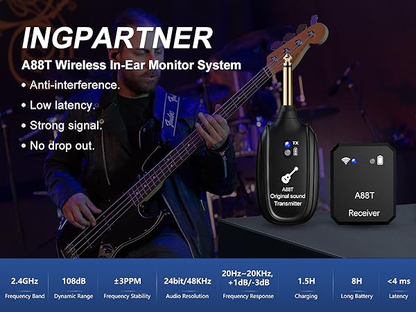 wireless in ear monitor system