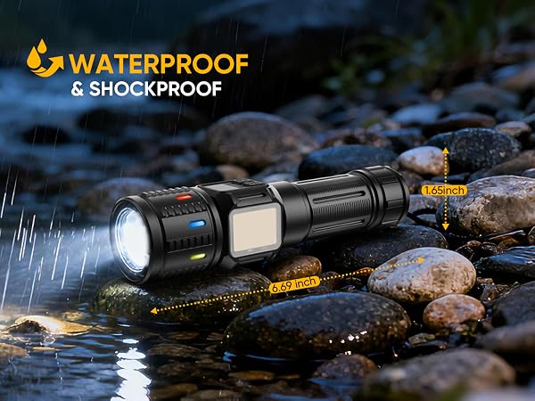 Rechargeable Flashlights High Lumens