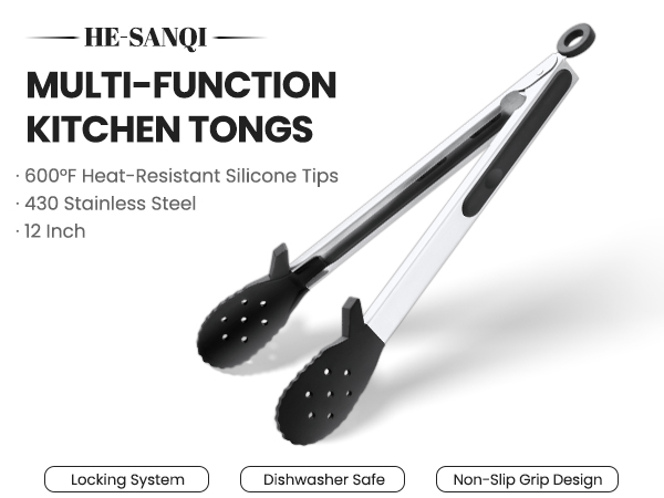 Multi-Function Kitchen Tongs