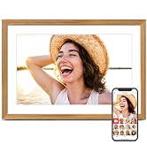 Digital Picture Frame, 10.1 inch Frameo Digital Frame WiFi, 1280 * 800 IPS HD Touchscreen, 32GB S...