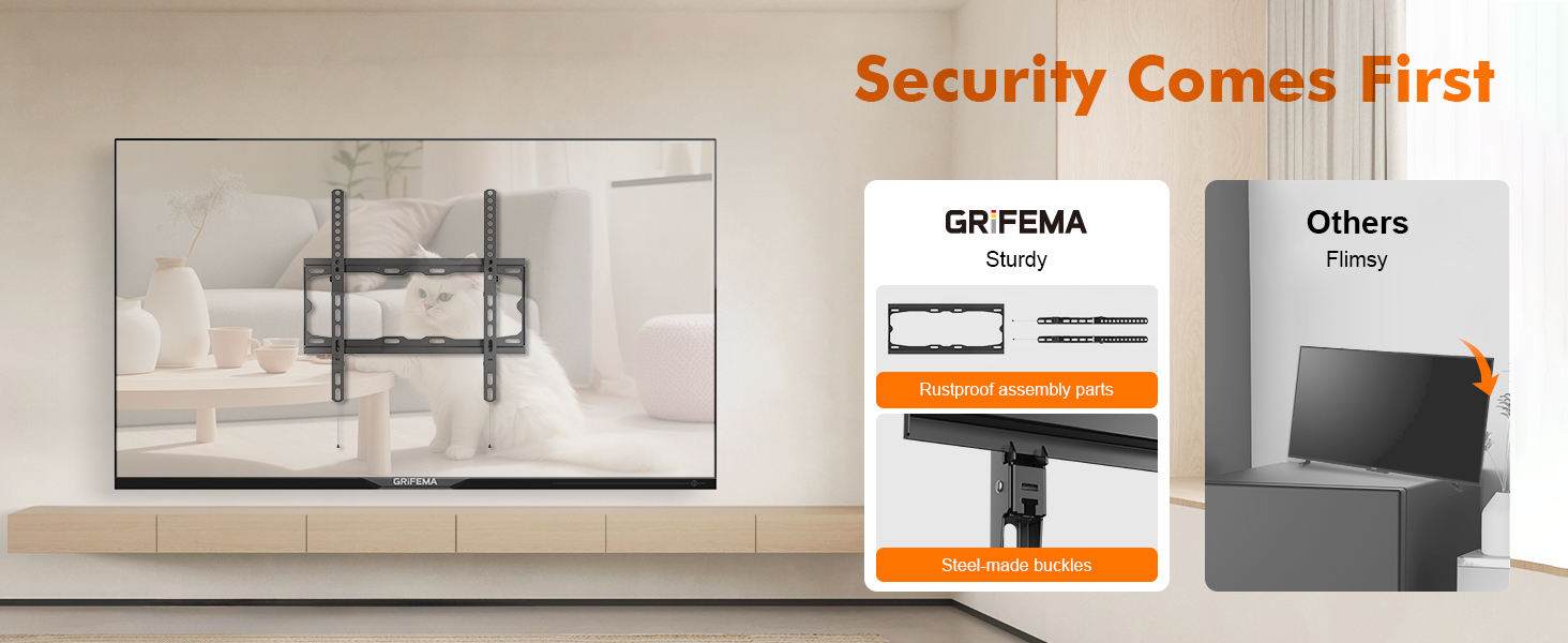 55 tv wall mount