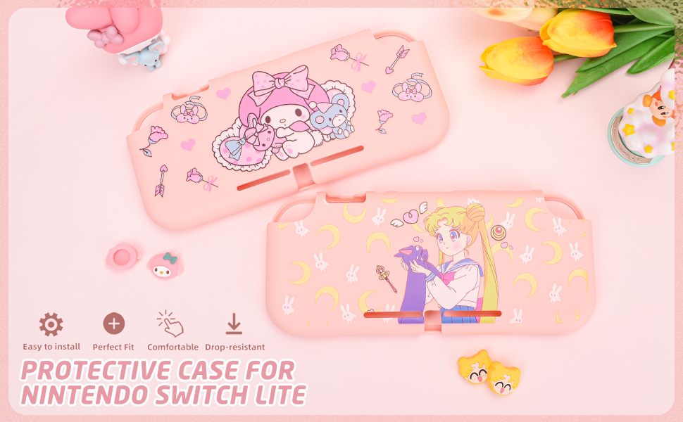 my melody switch lite case