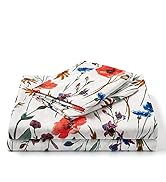 FreshCulture Floral Bed Sheets - Ultra Soft Queen Sheet Set - Brushed Microfiber Floral Sheets - ...