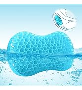 Sunlit Bath Jello Gel Bath Pillows, Lumbar Pillow for Bathtub, Back Support Pillow, Gel Pillow wi...