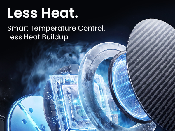 Built-in temperature control car phone holder for iphone