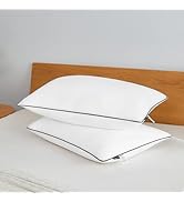 Acanva Bed Pillows for Sleeping 2 Pack, Premium Microfiber Polyester Filling, Soft and Supportive...