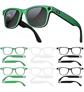 GUUGEI Frame Sticker Compatible for Ray Ban Meta Glasses Cover (6 Pairs M/L) for Wayfarer Matte S...