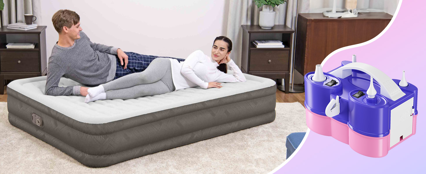 Inflatable air mattress