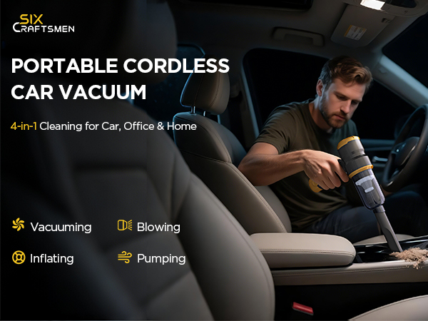 1-car vacuum portable cordless