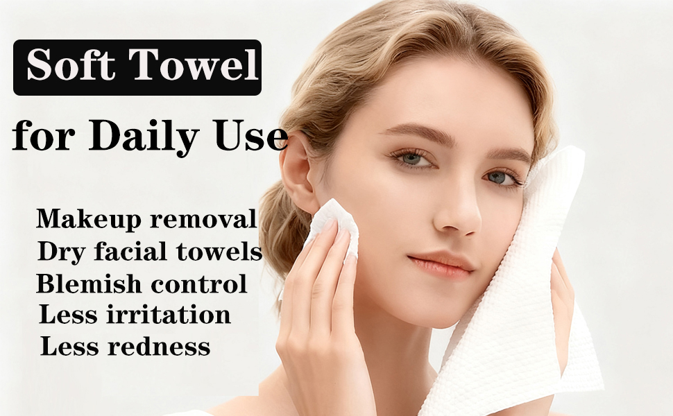 disposable face towels to control oil