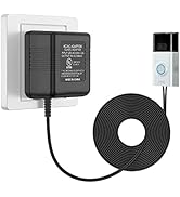 18V 500mA UL Certified Video Doorbell Power Supply Adapter Compatible with Zmodo Doorbell/Nest He...