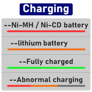rechargeable lithium batteries charger