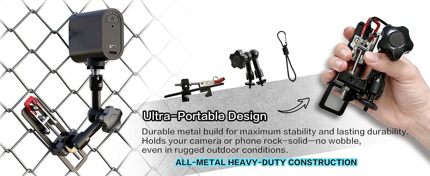 Fence Clip Mount Holder