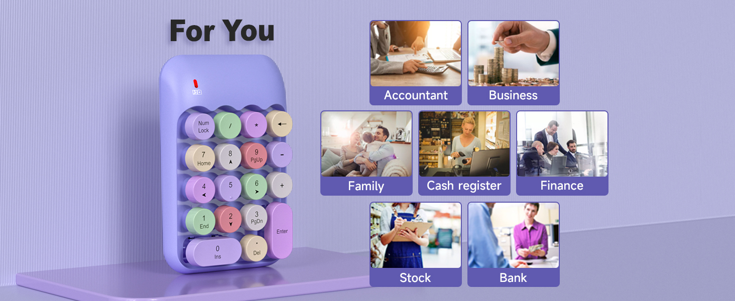 number pads