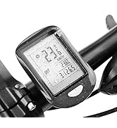 CYFIE Wireless Bike Computer, Multi-Functions Waterproof Cycling Speedometer and Odometer Bicycle...