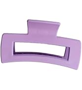 Purple Hair Claw Clips,Hair Clip Retro Hollow Women Fashion Strong Large Clips for Washing Face U...