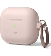 elago Silicone Case for AirPods 3 | Carabiner Included, Supports Wireless Charging, Shock Resista...