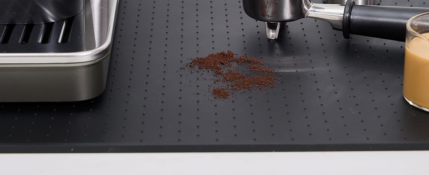 Coffee mat, coffee bar mat, dish drying mat