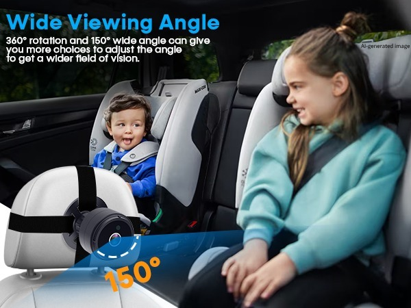 camera for baby in car
