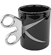 Scissors Handle Coffee Mug, 11oz - Fairly Odd Novelties - Fun Barber Hairdresser Arts 7 Crafts Te...