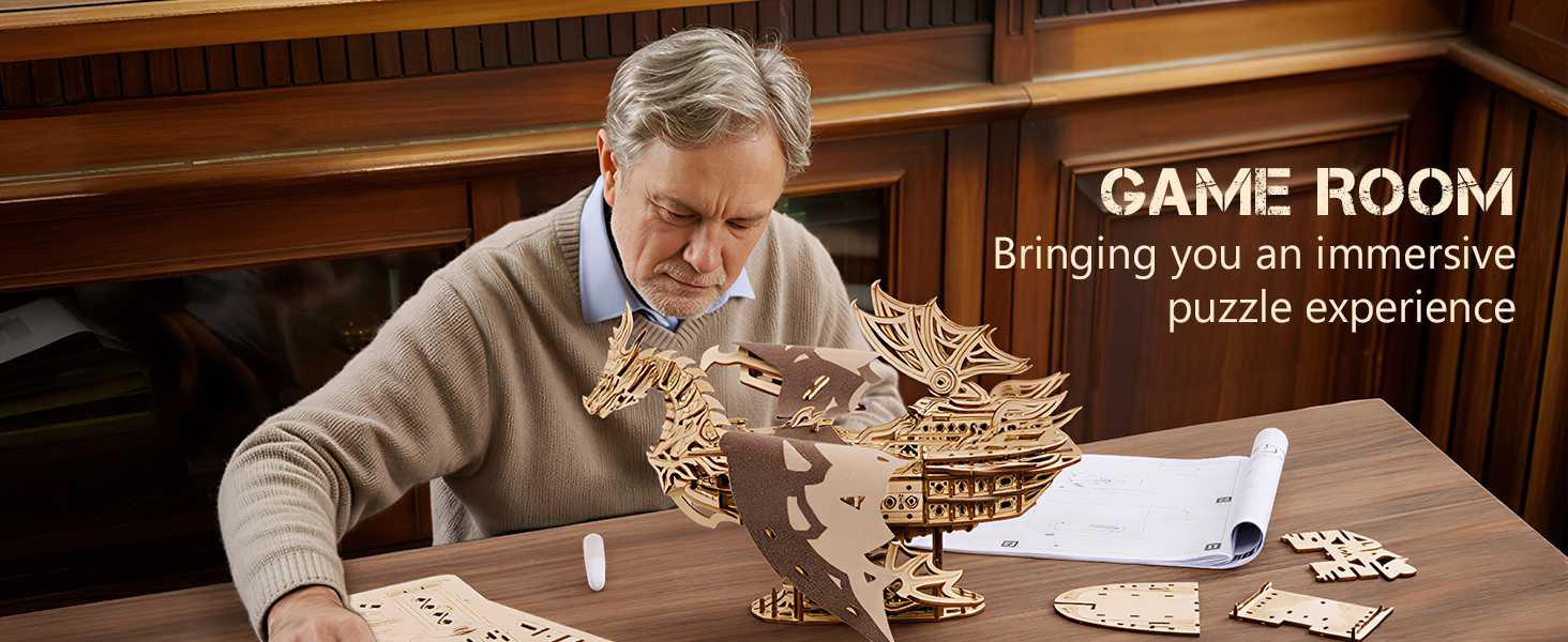 3D WOODEN PUZZLES