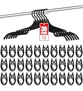 36 Pcs Travel Hangers - Cruise Ship Essentials Portable Folding Clothes Hangers Travel Accessorie...