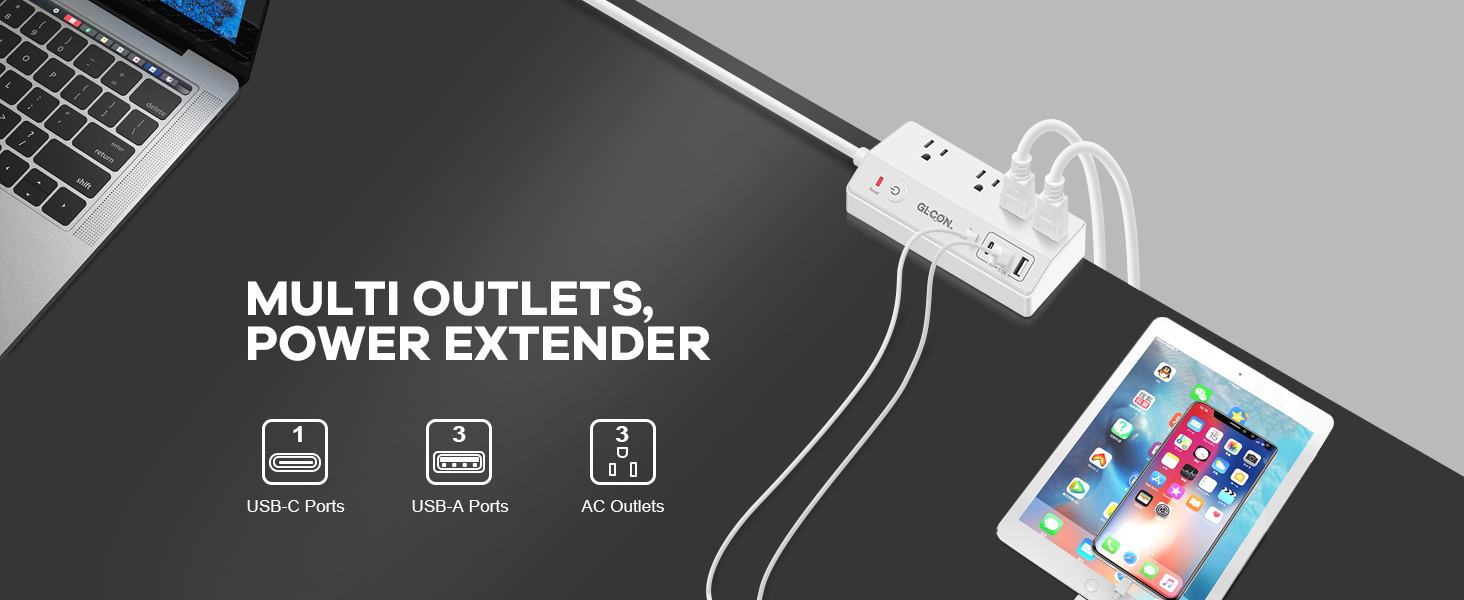 desk mount power strip