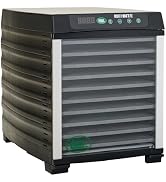 LEM Products MightyBite 10-Tray Dehydrator, Food Dehydrator for Beef Jerky, Meat, Vegetables, and...