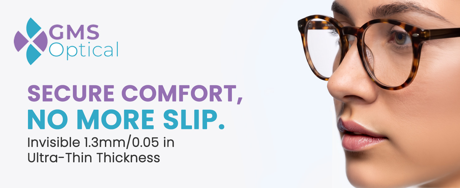 soft silicone nosepads clear bridge cushions protect everyday spectacles eyewear replacement parts