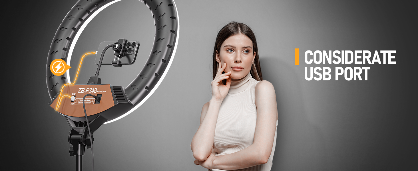 USB can power your phone.