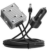 DAIERTEK Starlink Gen 3 12V Cigarette Lighter Adapter | 10V-36V Input, 57V 4.5A Output, 18AWG, Wa...