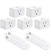 EIGHTREE Remote Control Outlet for Seniors, Mobility-Limited Users, Wireless Light Switch for Chr...