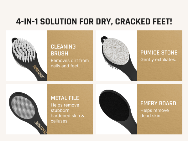 exfoliator foot scrubber callus remover pedicure tool cracked heel repair exfoliating file pumice