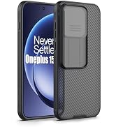 Nillkin for OnePlus 15 Clear Case with Slide Camera Cover, Full Camera Protection, Thin Slim Fit,...