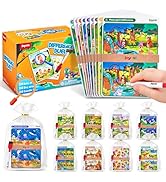 JoyCat 24 Pack Spot the Difference Game Cards for Kids, Reusable Dry Erase Party Favors, Classroo...