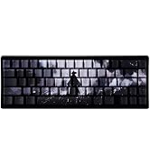 XVX Swordsman Double Shot PBT Keycaps, Side Printed Shine Through Keycap Set, Cherry Profile Dye ...