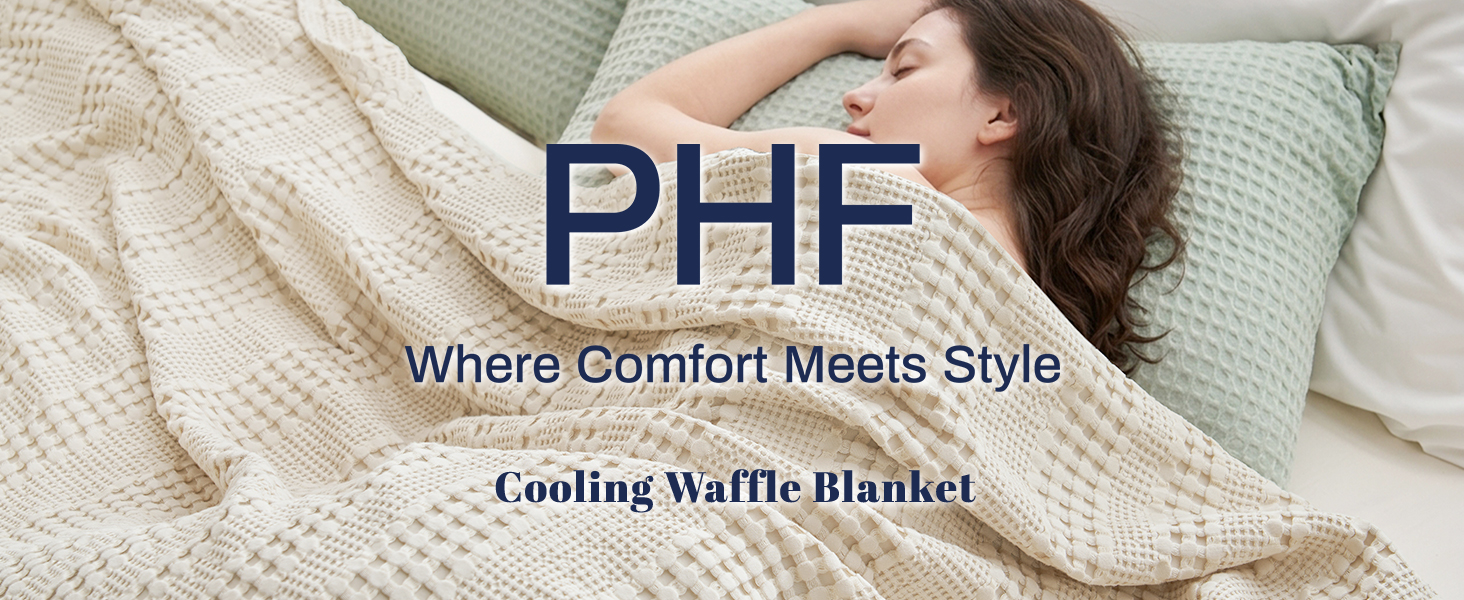 Cooling Waffle Blanket