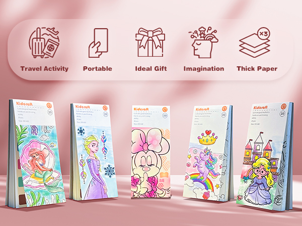 water coloring book
