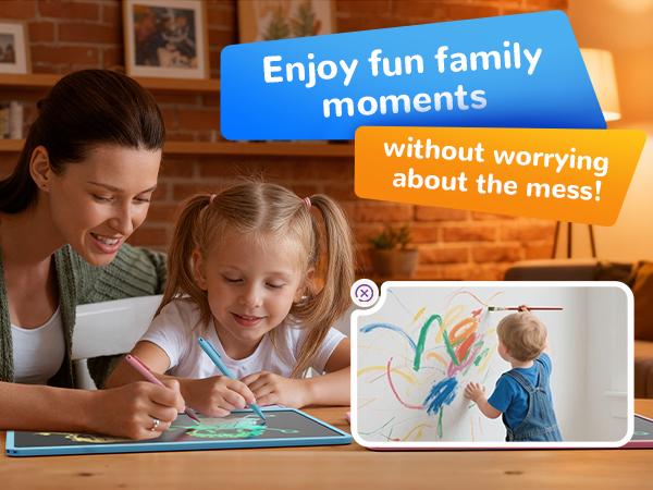Multifunctional Writing Board--Simple & Clear Design for More Age Groups!