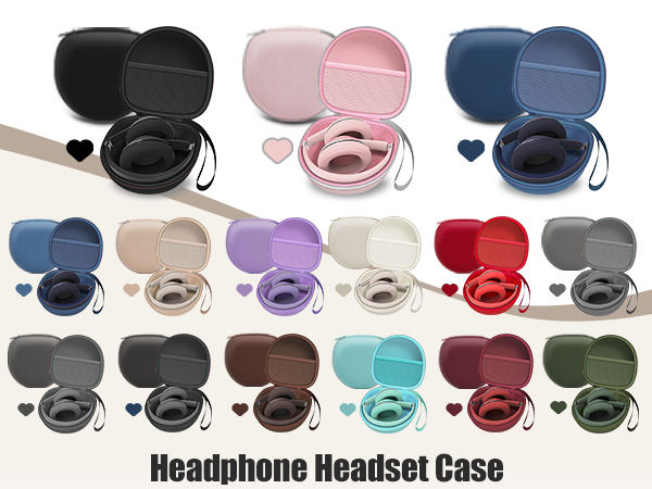 headphones case for over ear headphones
