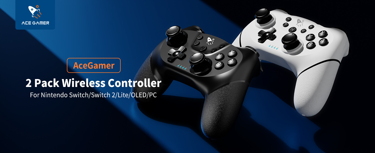 AceGamer Wireless Controller for Nintendo Switch