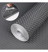 HooTown Self Adhesive Shelf Liner, 17.5" x 78.7" Contact Paper for Cabinets and Drawers, Waterpro...
